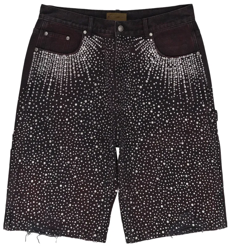 Royal Rhinestone Diva Shorts main image 1