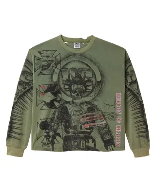 VALE GREEN REGGIE L/S TEE