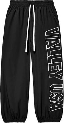 VALE BLACK SWISH SWEATS