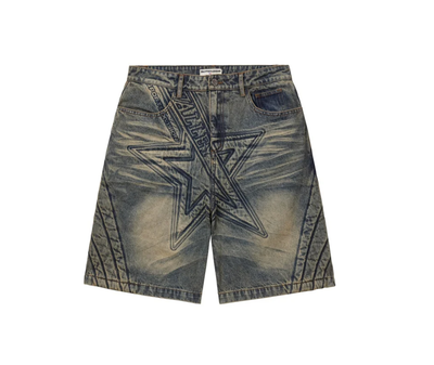 VALE MOTORCROXXX BLUE JORTS