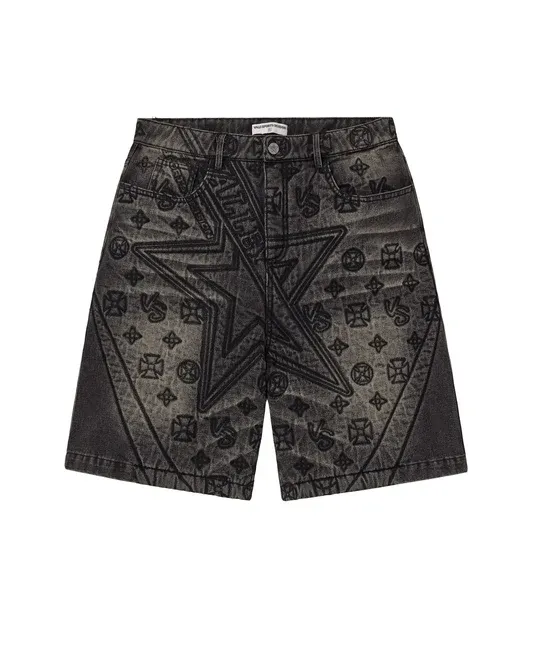 VALE BLACK SPADE JORTS