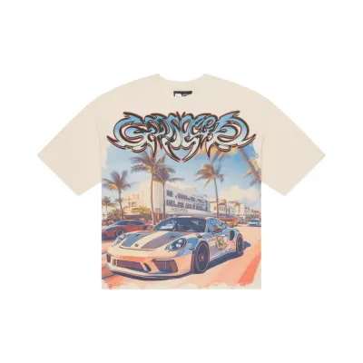 GODSPEED CAR MEET MIAMI SAND TEE