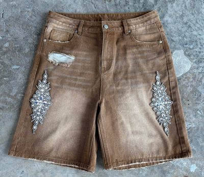 FRATERNAL KHAKI DAGGER JORTS