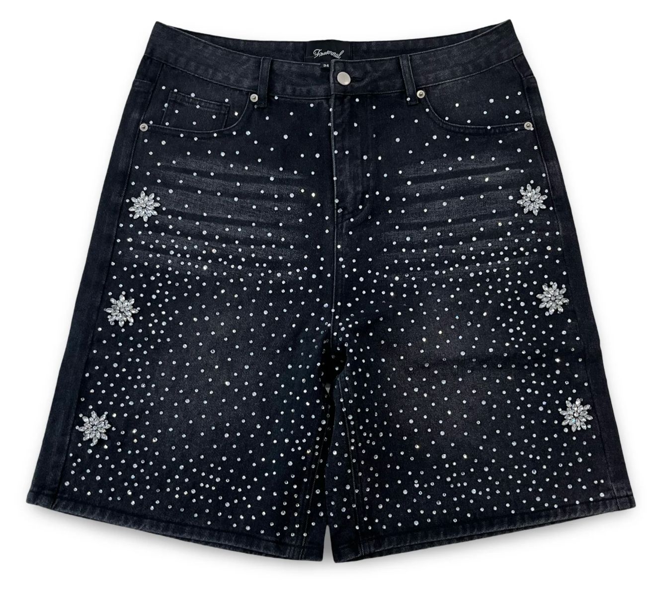 FRATERNAL BLACK ASTRO JORTS