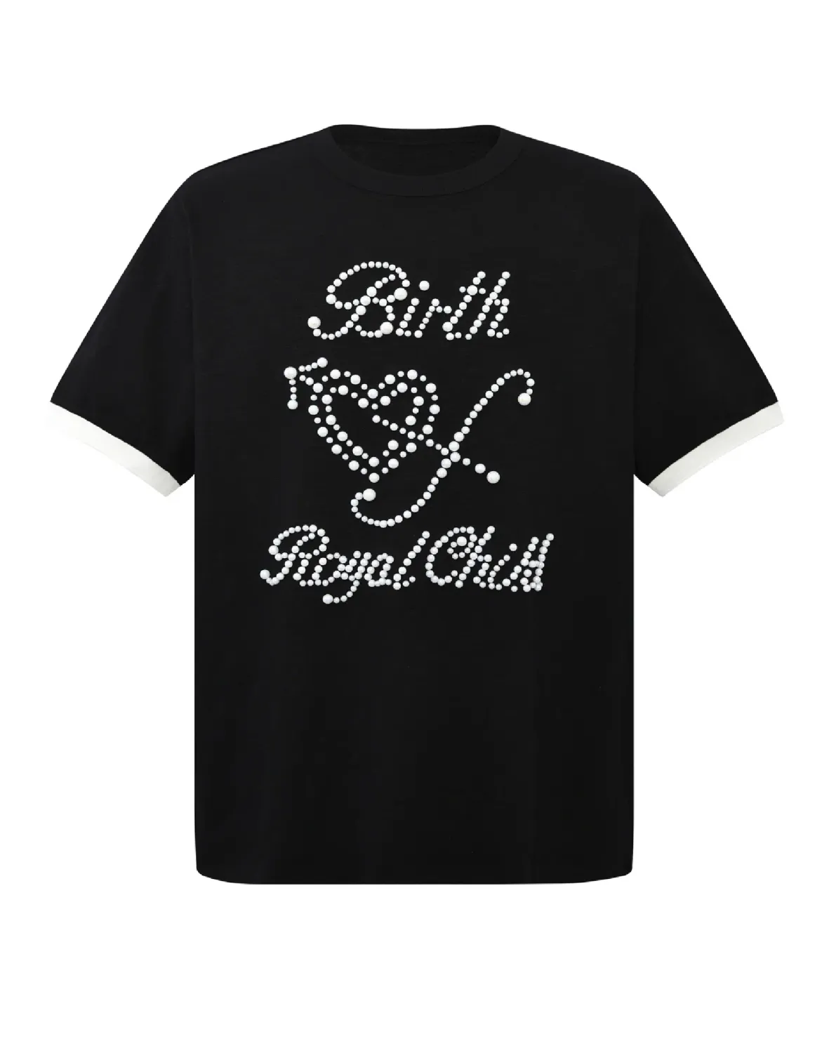 BIRTH OF A ROYA CHILD TEE BLACK PEARL
