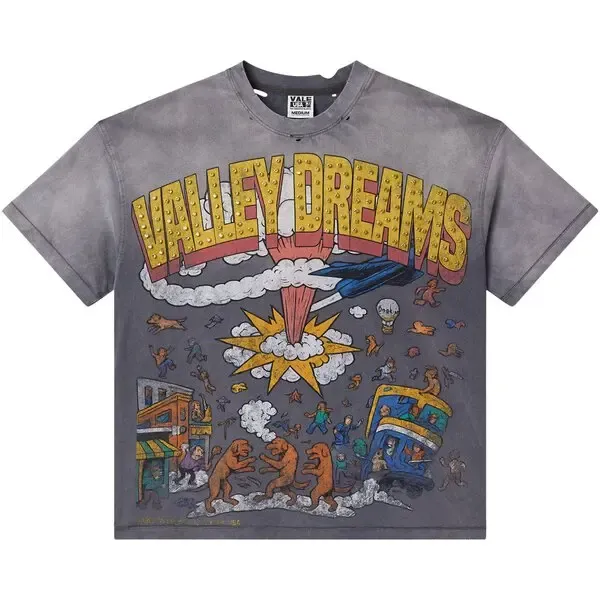 VALE FADED CHAOS BLING TEE
