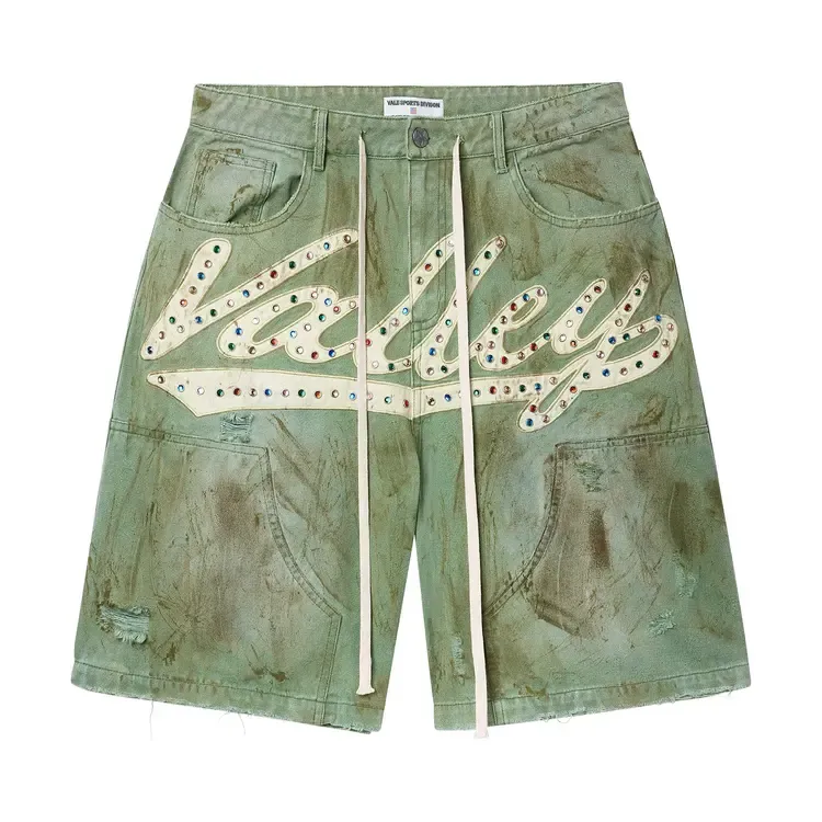 VALE GREEN SKITTLE JORTS
