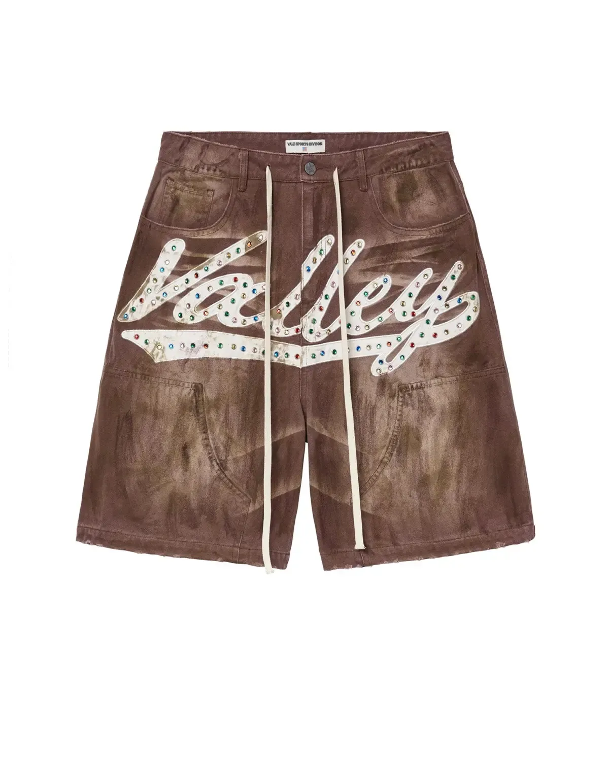 VALE BROWN SKITTLE JORTS