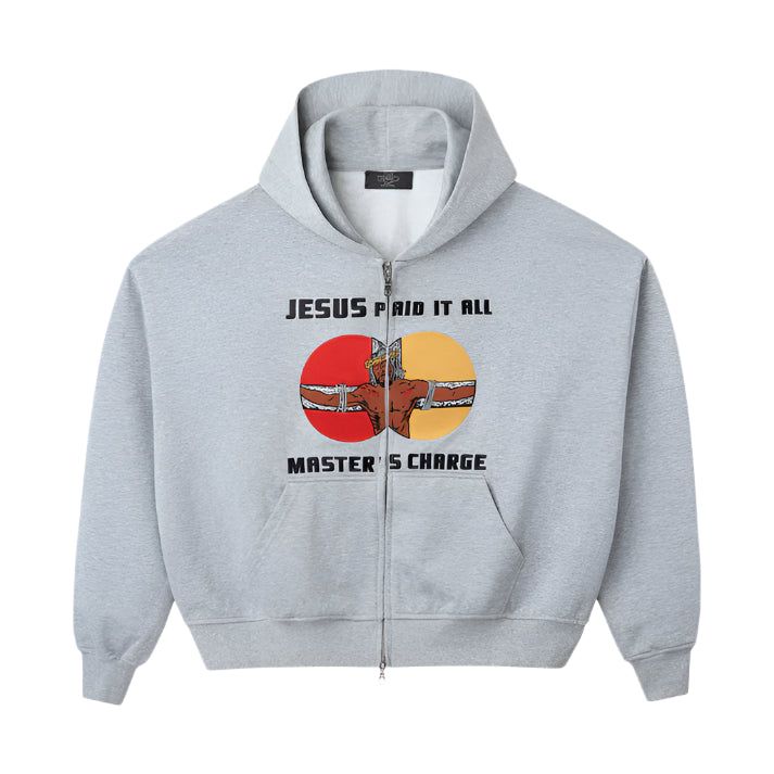 HMDD MASTER CHARGE ZIP UP HOODIE