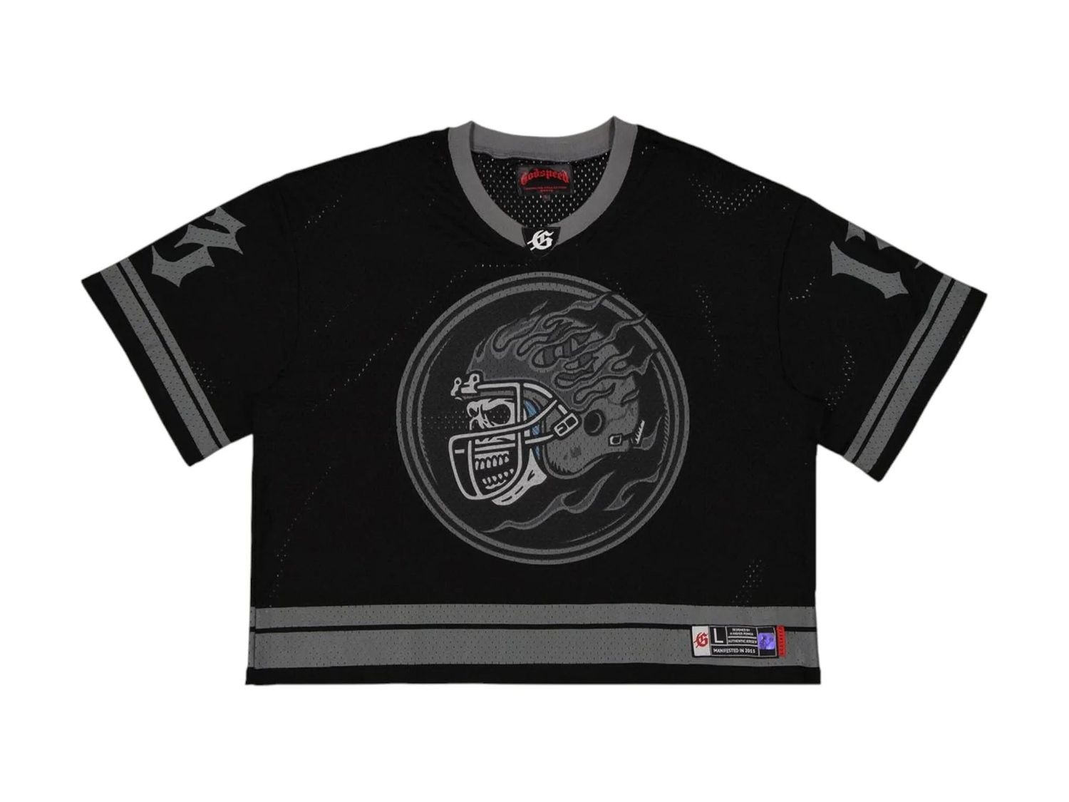 GODSPEED FIRST DOWN JERSEY BLACK/GREY
