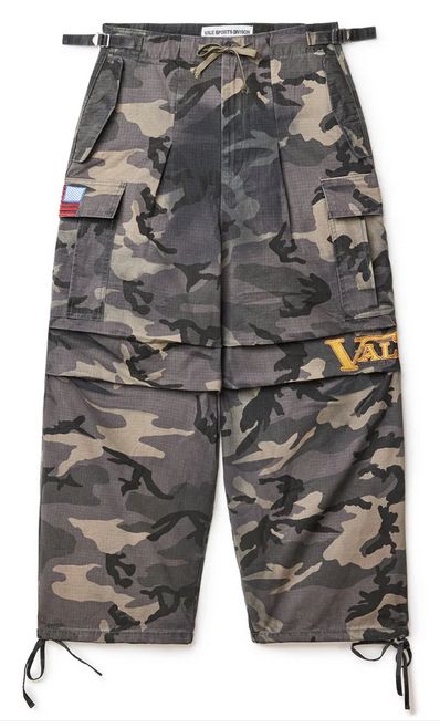 VALE VA-1 BLACK CAMO CARGO