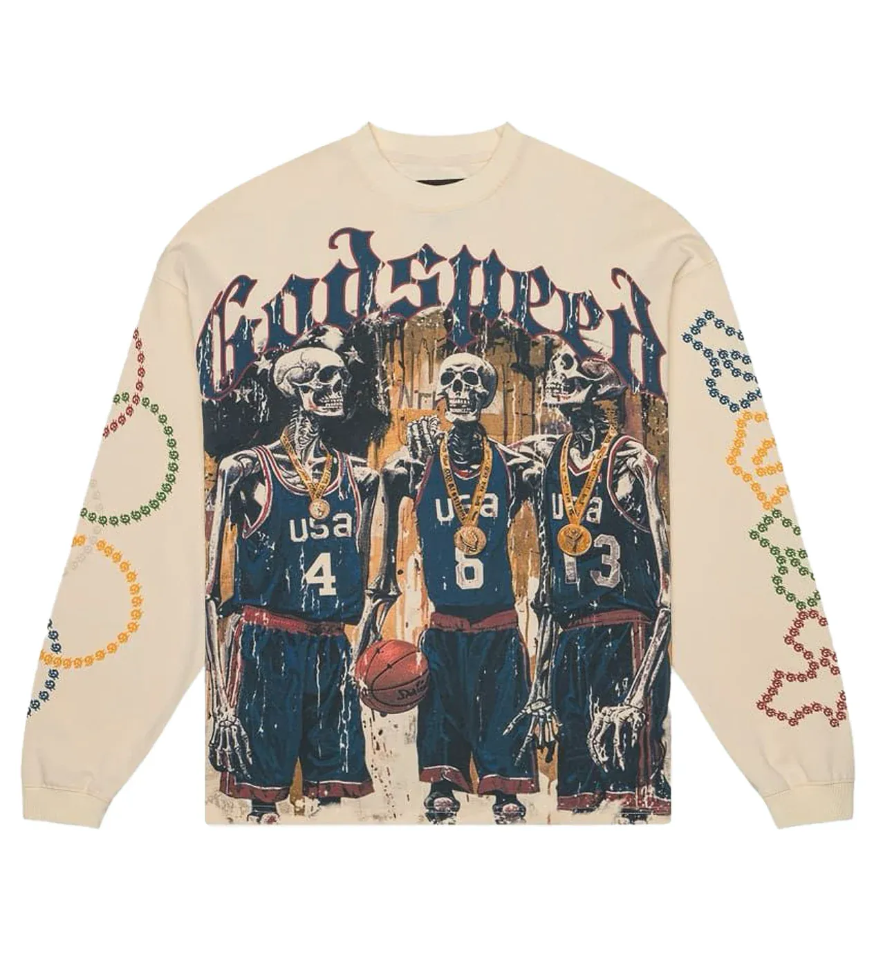 GODSPEED DREAM TEAM 24 VVS BONE TEE