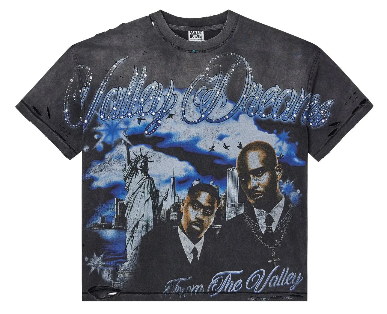 VALE GODFATHER BLACK BLING TEE