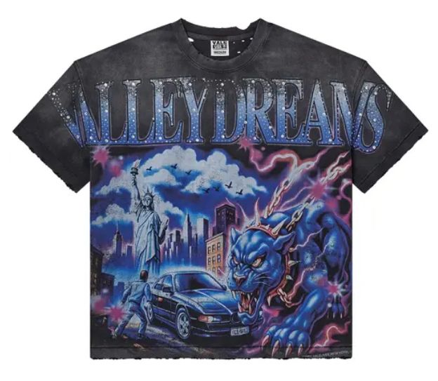 VALE MONSTER BIG TEE BLACK