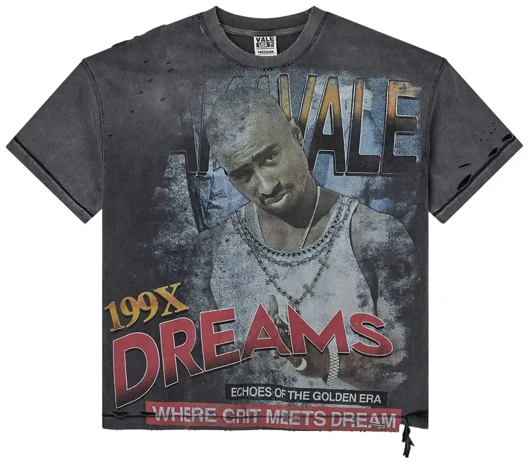 VALE BLACK MAKAVALE TEE