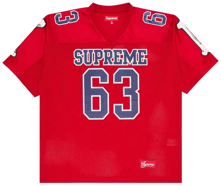 SUPREME BONES FOOTBALL JERSEY