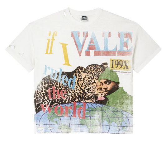 VALE DA RULER TEE WHITE