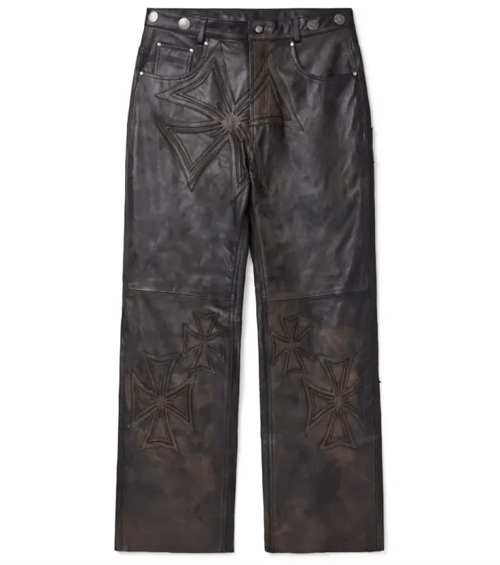 VALE LEATHER CROXX DENIM