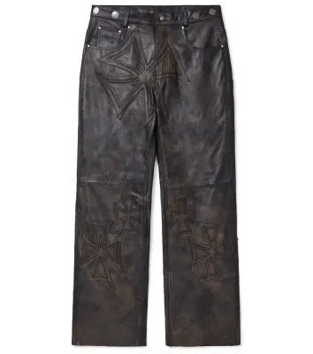 VALE LEATHER CROXX DENIM