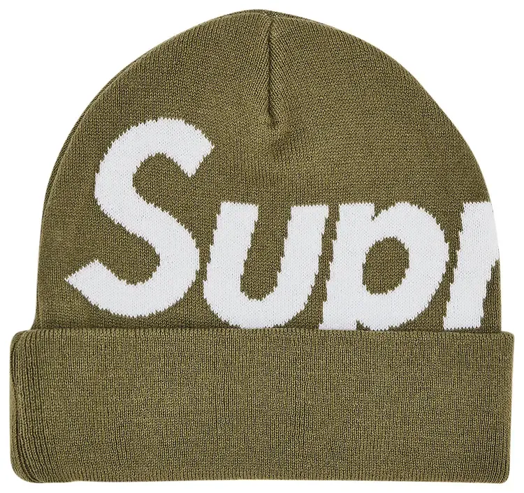 SUPREME OLIVE BIG LOGO