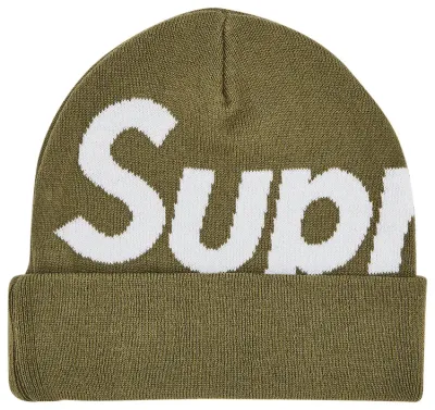 SUPREME OLIVE BIG LOGO