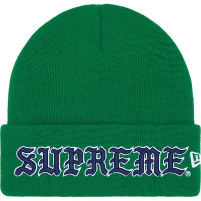SUPREME OLD ENGLISH GREEN/BLUE