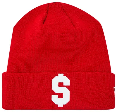 SUPREME NEW ERA $ RED BEANIE