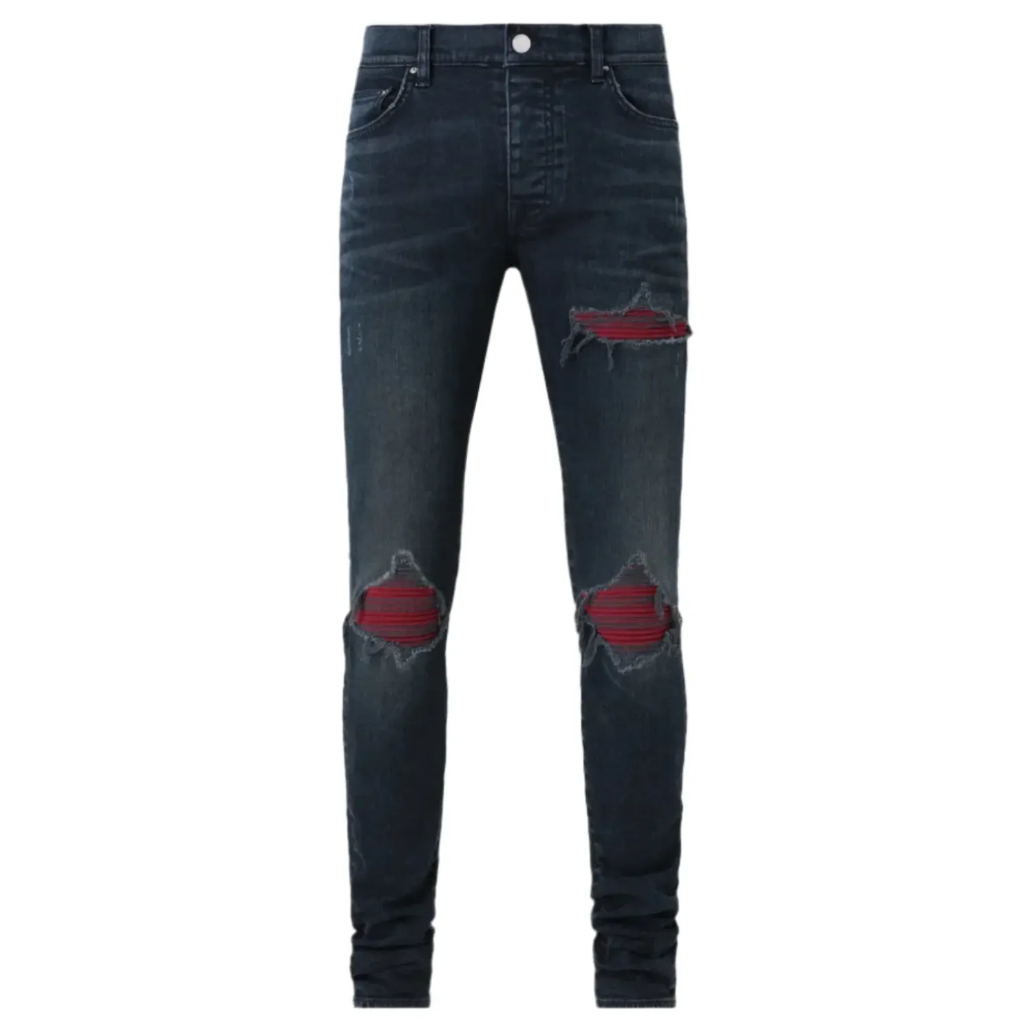 AMIRI ULTRASUEDE MX1 MIDNIGHT RED