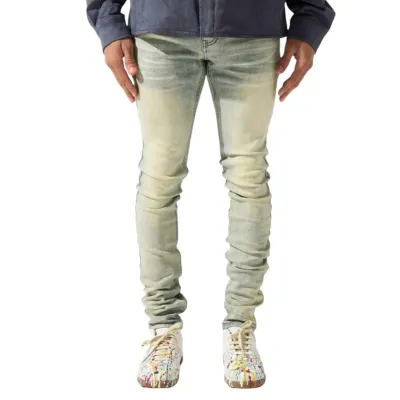 SERENEDE NOMAD COATED JEANS