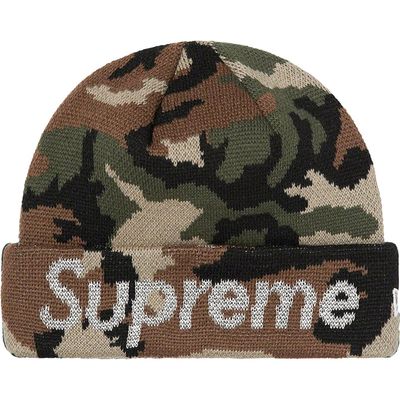 SUPREME NEW ERA SPLIT BEANIE