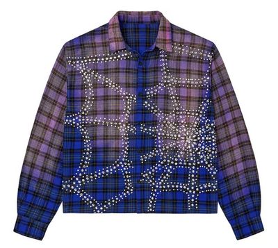 VALE BLUE INFERNO FLANNEL