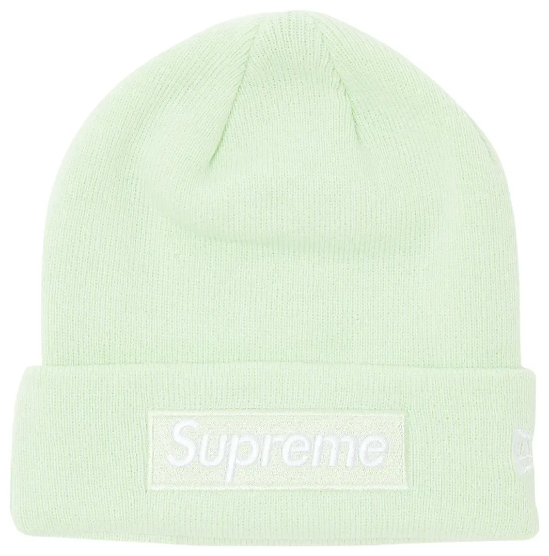 SUPREME MINT GREEN BOX LOGO BEANIE