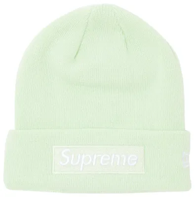 SUPREME MINT GREEN BOX LOGO BEANIE