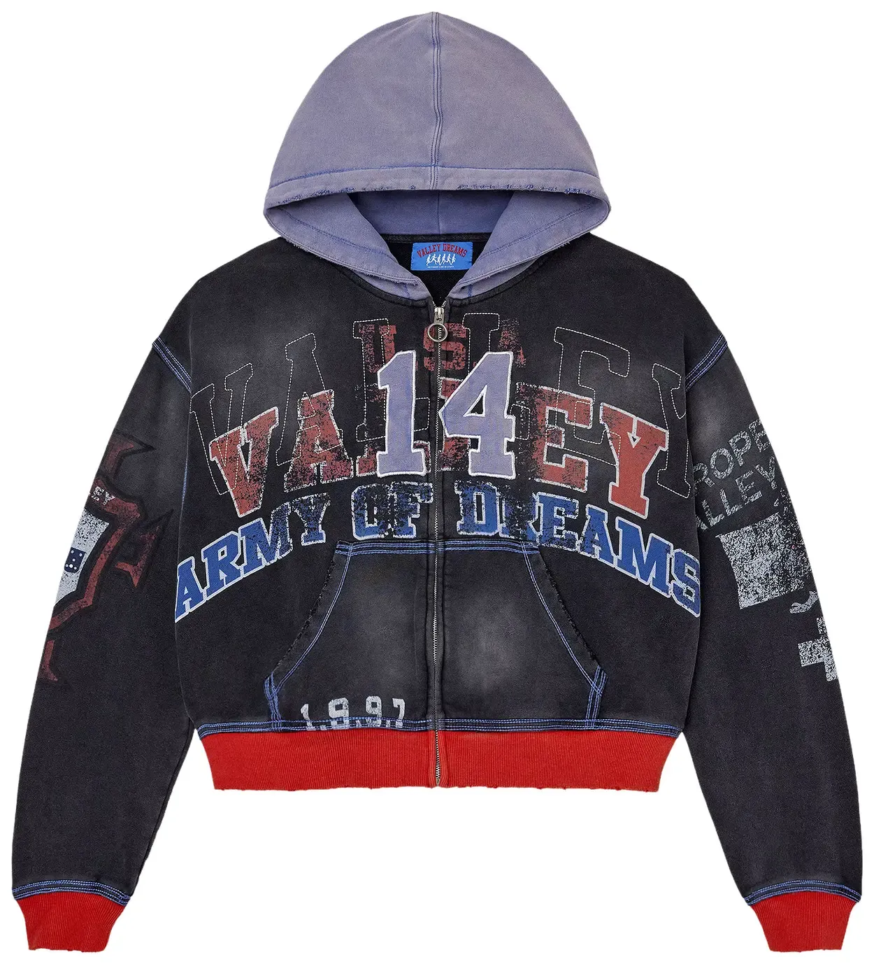 VALE BIG 14 ZIP UP