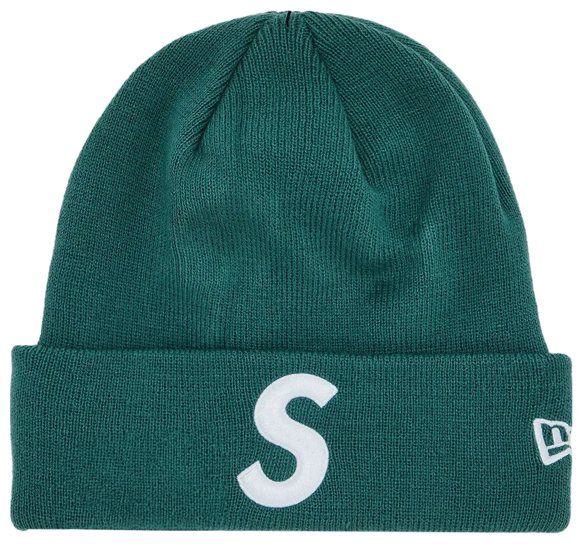 SUPREME NEW ERA S LOGO PINE BEANIE