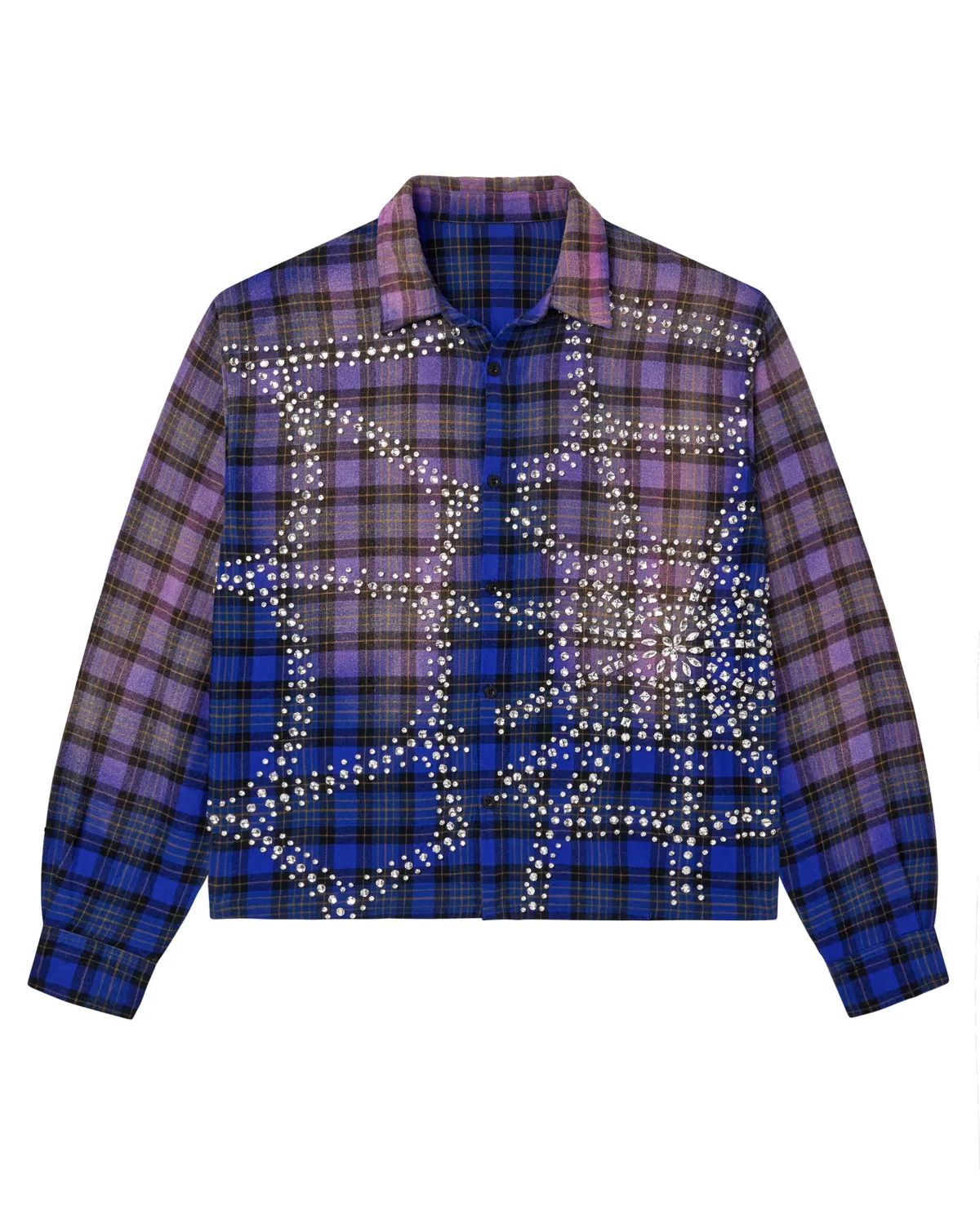 VALE BLUE INFERNO FLANNEL