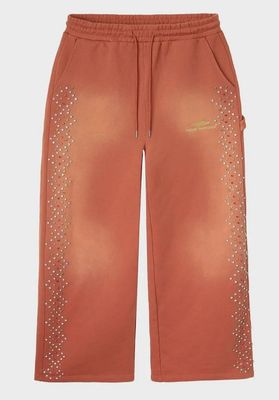 HMDD CRYSTAL SWEATS ORANGE
