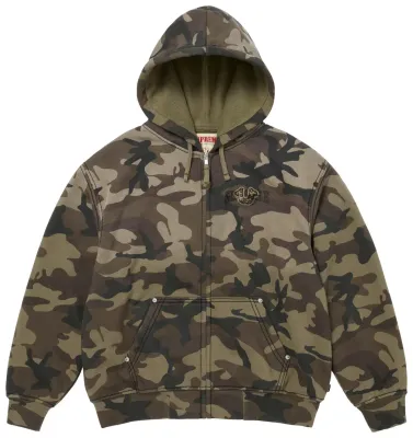 SUPREME X TRUE RELIGION CAMO ZIP