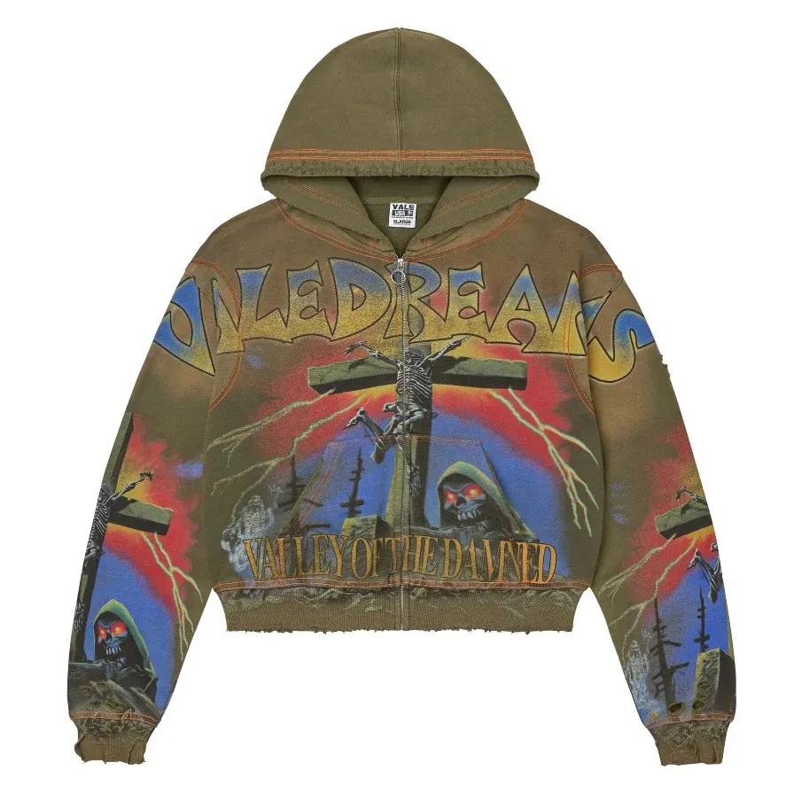 VALE DAMNED BIG ZIP UP