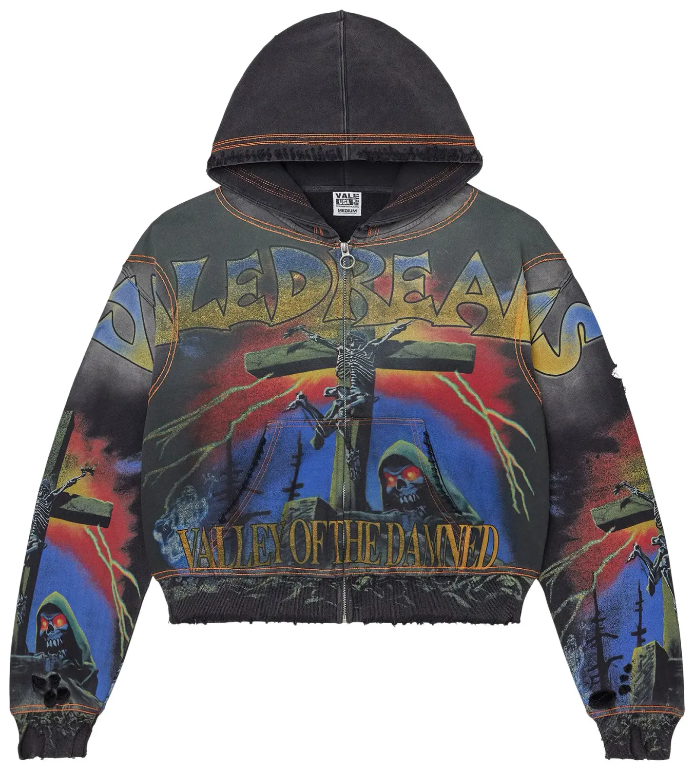 VALE DAMNED BIG BLACK ZIP