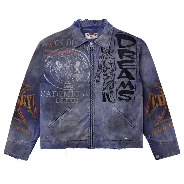VALE DESTRUCTION WORK JACKET INDIGO