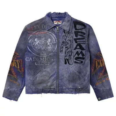 VALE DESTRUCTION WORK JACKET INDIGO
