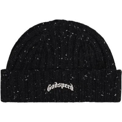 GODSPEED BEANIE BLACK SPECKLE