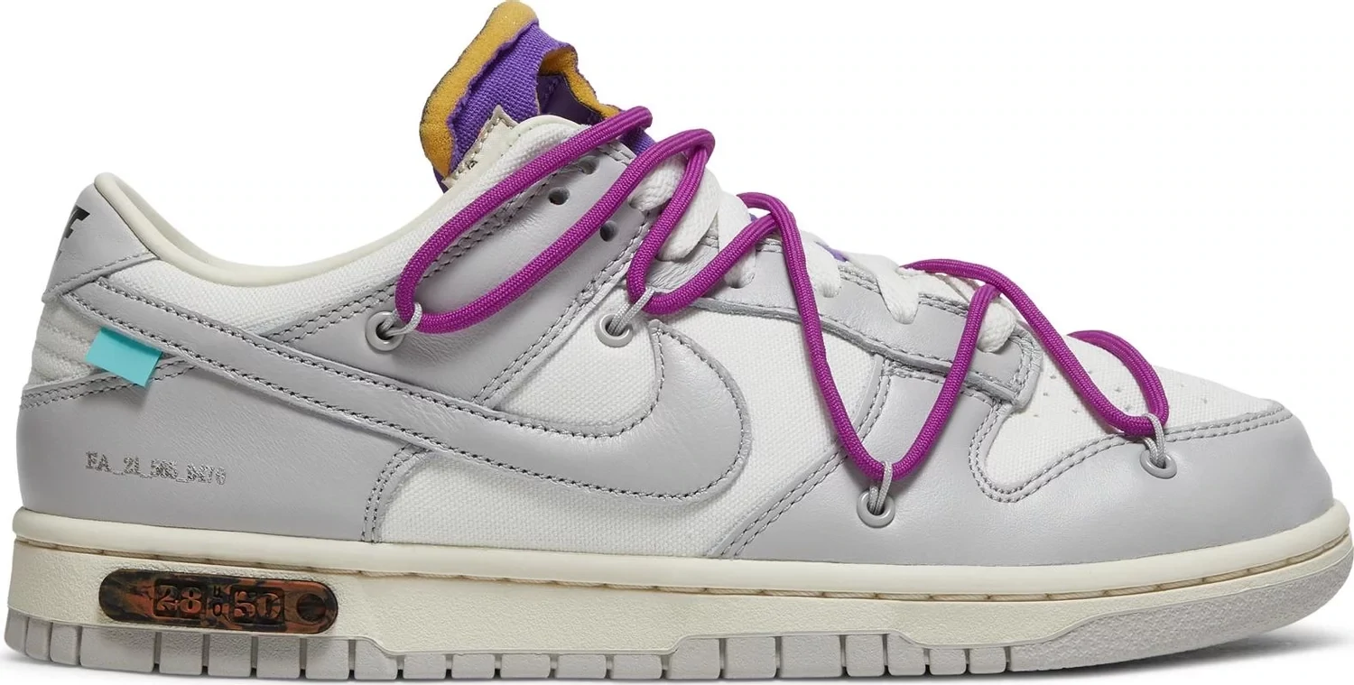 NIKE DUNK LOW OFF WHITE LOT 28
