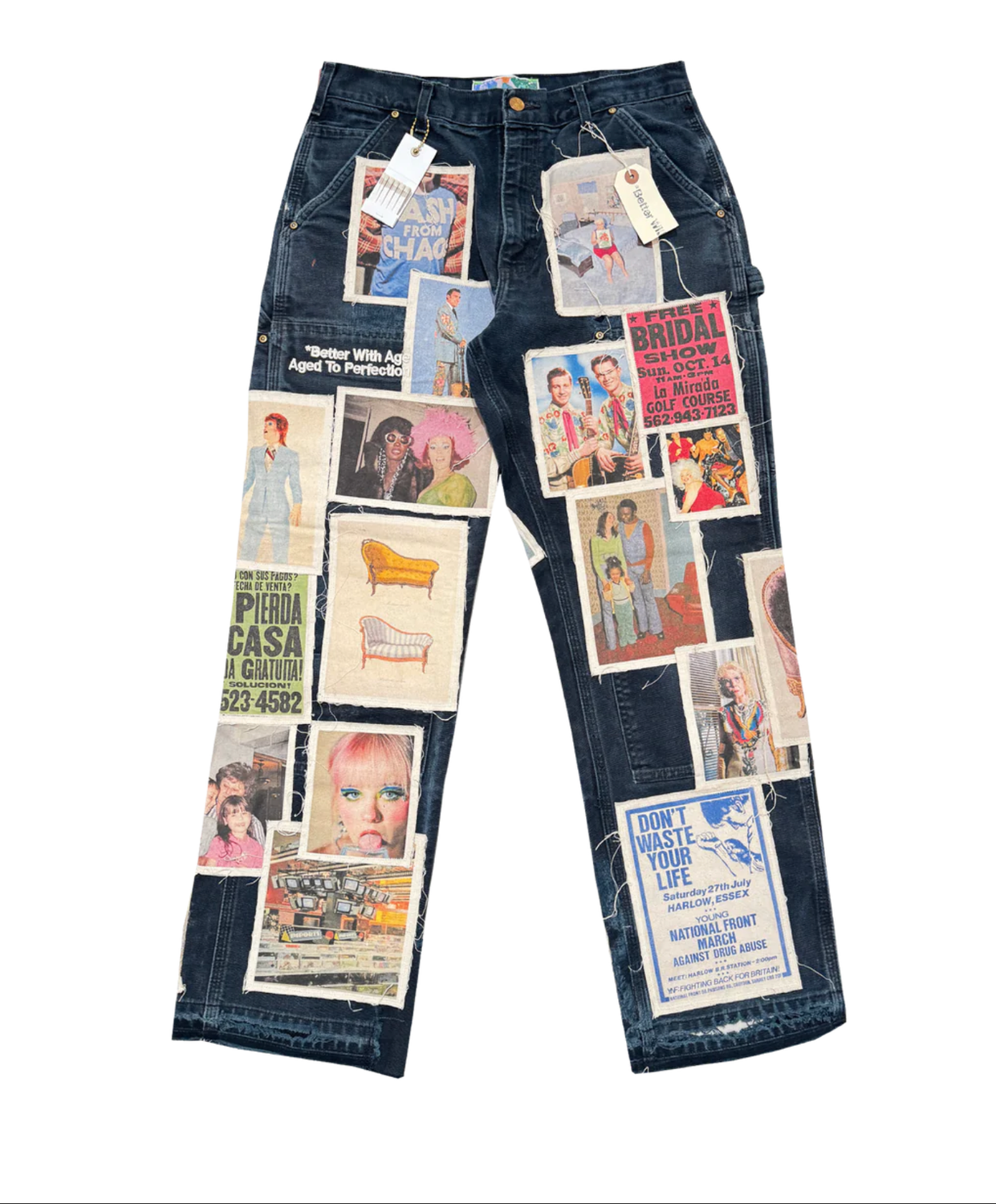 BETTER WITH AGE MENAGE CARHARTT TROUSER JEANS