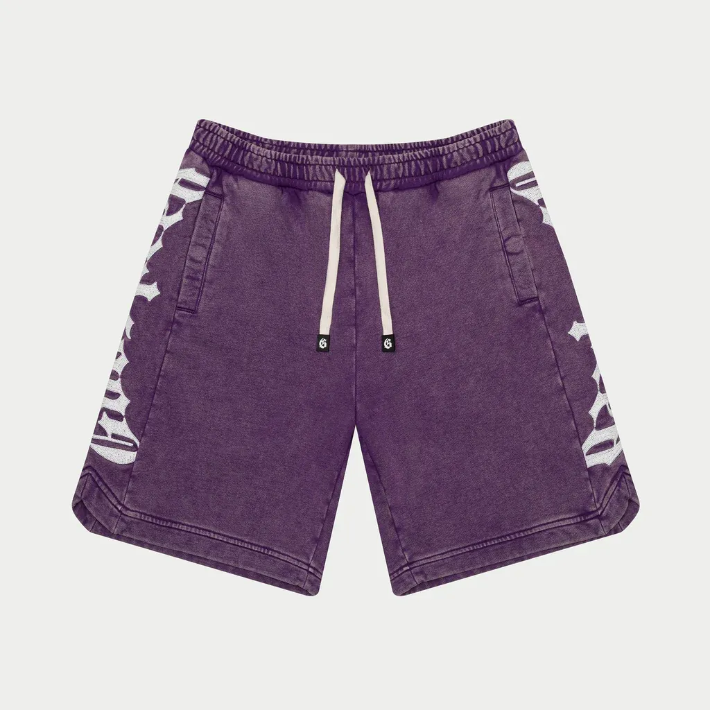 GODSPEED COURT SIDE PURPLE SHORTS