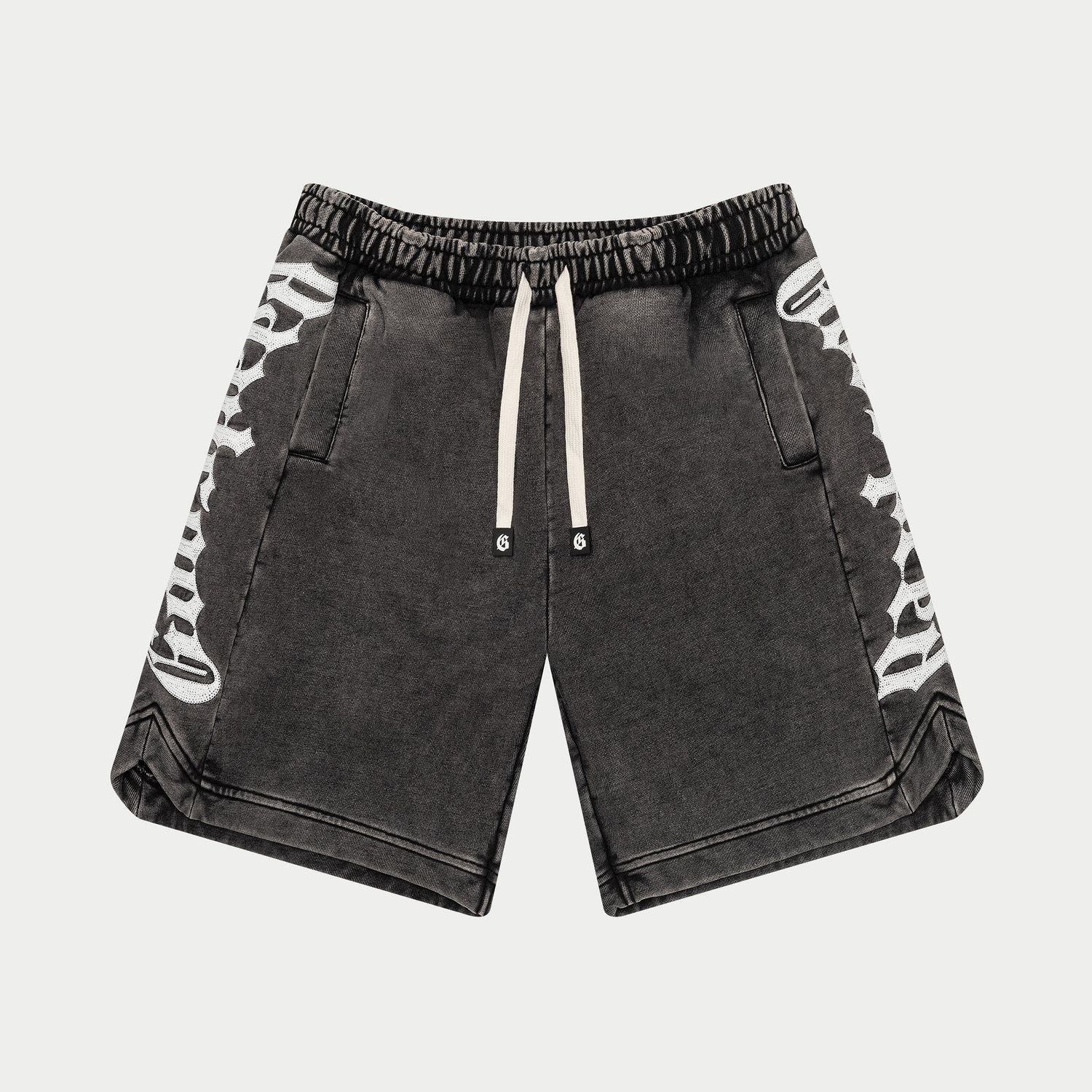 GODSPEED COURT SIDE BLACK SHORTS