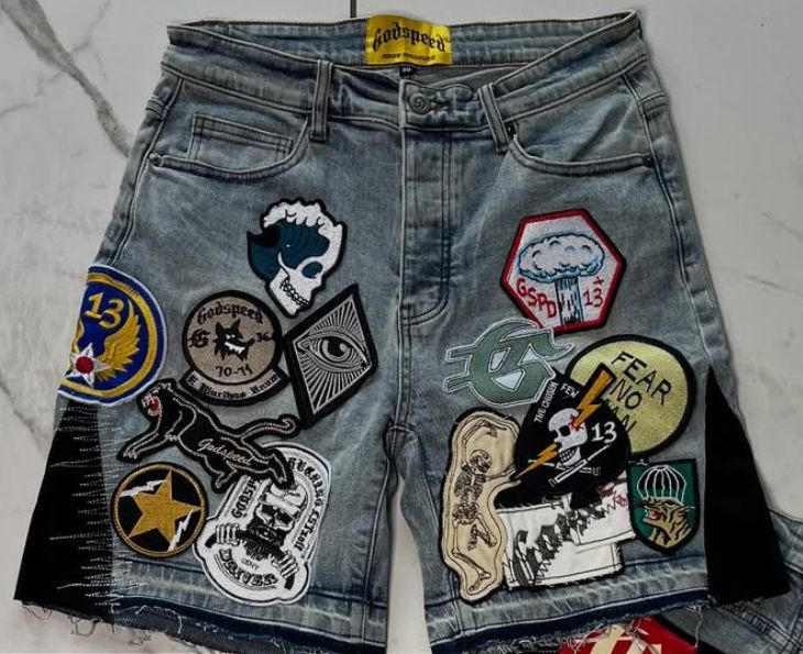 GODSPEED PATCHWORK LIGHT DENIM