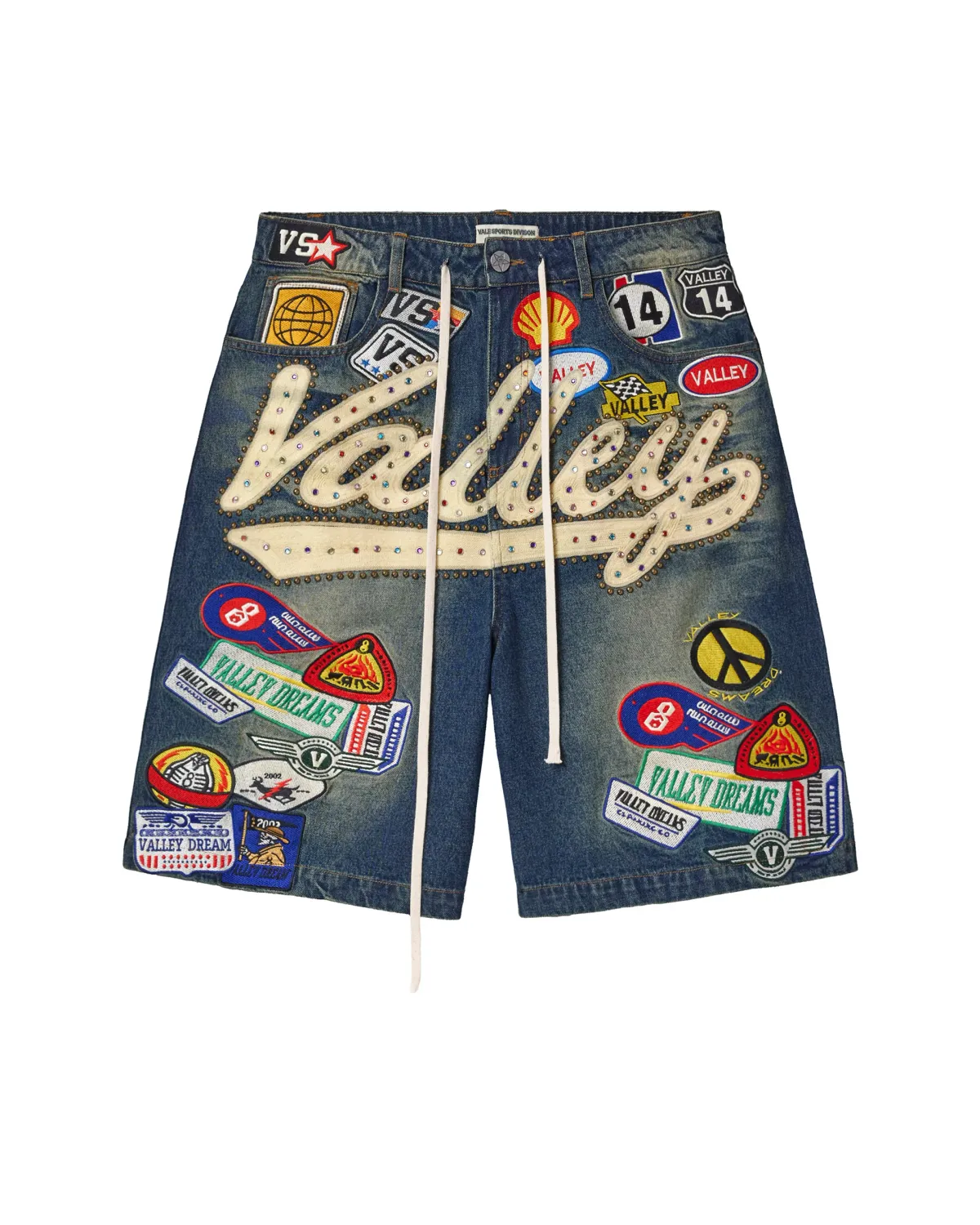 VALE 1980S BLUE JORTS
