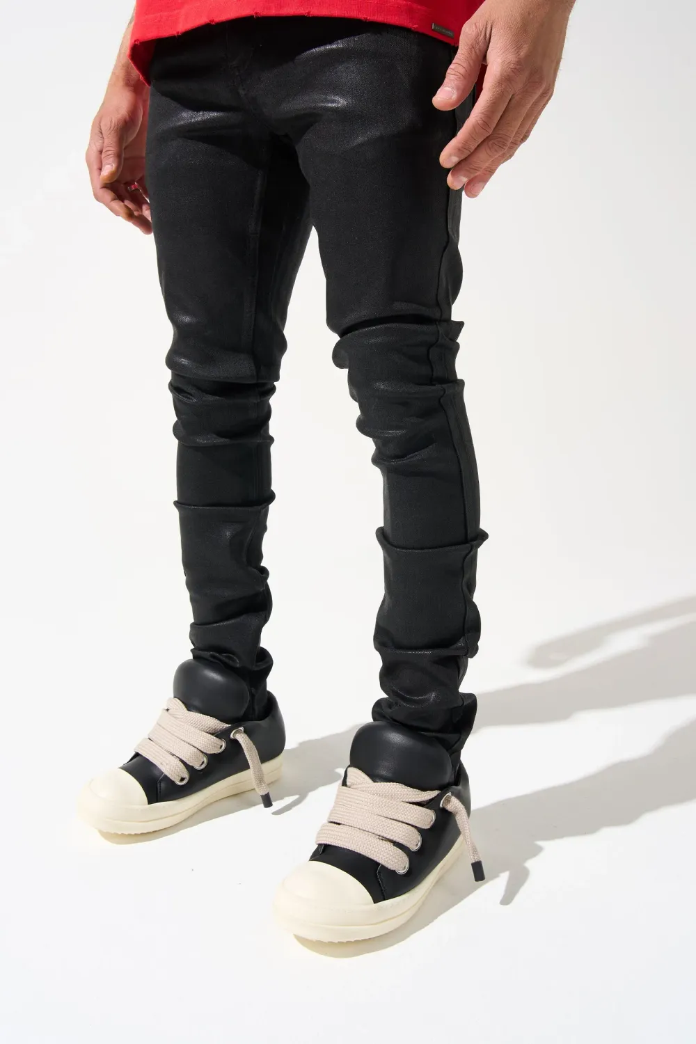 SERENEDE ONYX COATED BLACK JEAN